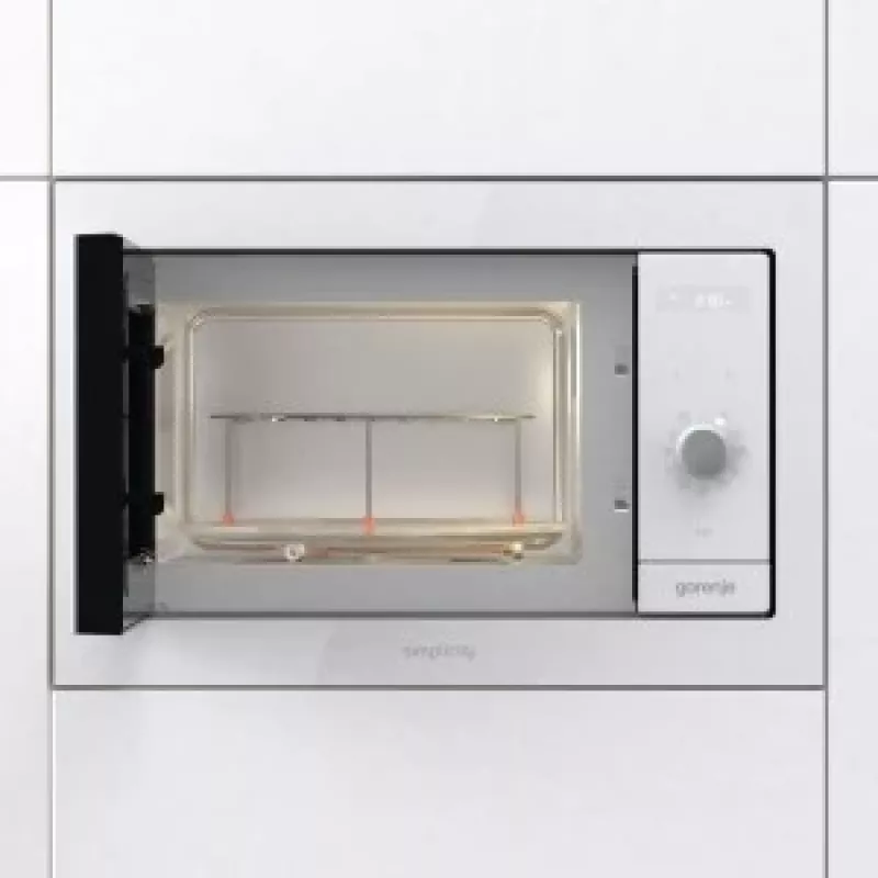 Gorenje BM235G1SYW balta įmontuojama kombinuota mikrobangų krosnelė 23 L 900 W