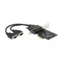 DeLOCK PCI Express x1 kortelė 2 x RS-422/485 nuosekliajam portui