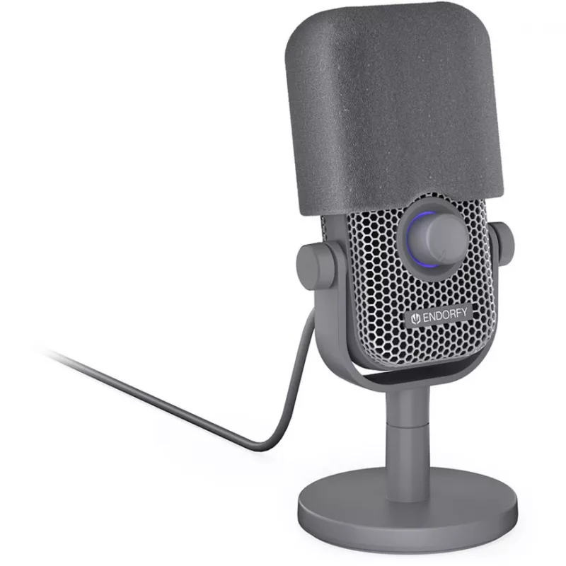 Mikrofonas ENDORFY Solum Voice S Alt Gray EY1B024 su USB jungtimi