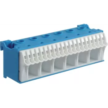 Hager KN26N mėlynas poliamidinis korpusas 105x34x33 mm
