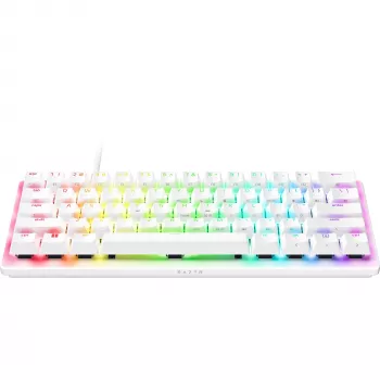 Razer Huntsman V3 Pro Mini – balta – vokiškas išdėstymas P – klaviatūra – optinė (RZ03-04992000-R3G1)