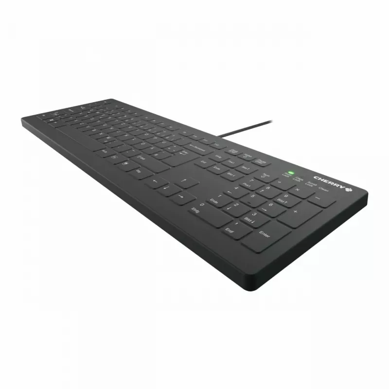 Medicininė klaviatūra CHERRY AK-C8112 USB QWERTZ vokiška juoda 105 klavišai