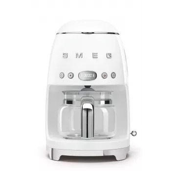 Lašelinė kavos virimo aparatas Smeg 1.4L DCF02WHEU Baltas