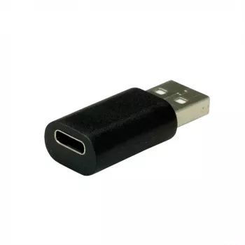 Value 12.99.2995 USB A–C adapteris, juodas (12.99.2995)