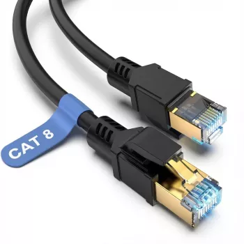 Tinklo kabelis Captiva 80281 Patch Cable CAT 8 2m Baltas