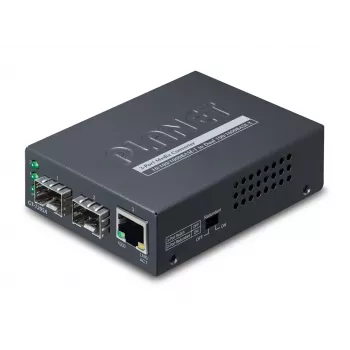 PLANET GT-1205A tinklo medijos keitiklis 1000 Mbit/s juodas