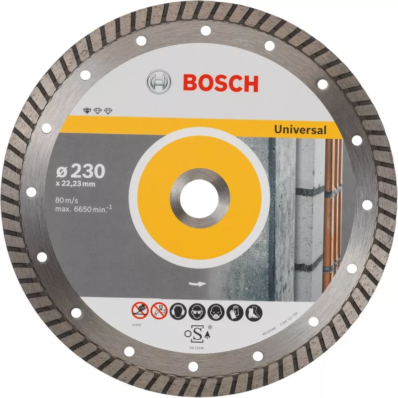 Pjovimo diskas Bosch 2 608 602 397, universalus, 230 mm