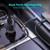 Automobilinis kroviklis Tellur FCC10 38W 6A PD20W QC3.0 – USB-C ir USB-A maitinimo adapteris
