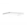 Sieninis džiovintuvas Leifheit Telegant 30 Protect White, plotis 720 mm, gylis 370 mm, 3 m linija