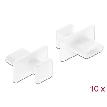 Dulkių kamšteliai USB Type-C moteriškam lizdui, DeLOCK 64097, 10 vnt.