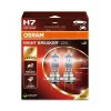 Halogeninė priekinė lemputė Osram H7 NIGHT BREAKER 220 — dviejų vienetų pakuotė (modelis 64210NB220-2HB)