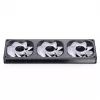 Ventiliatorių komplektas radiatoriui Jonsbo ZB-360 Reverse Blade PWM ARGB 360mm Juodas
