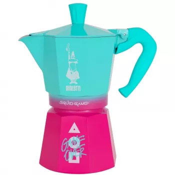 Kavos virimo puodas Bialetti 0005393 aliuminis mėlyna rožinė