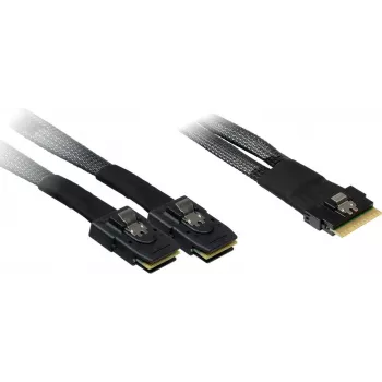 SAS kabelis Inter-Tech 88885641 juodas aukštos kokybės duomenų perdavimui