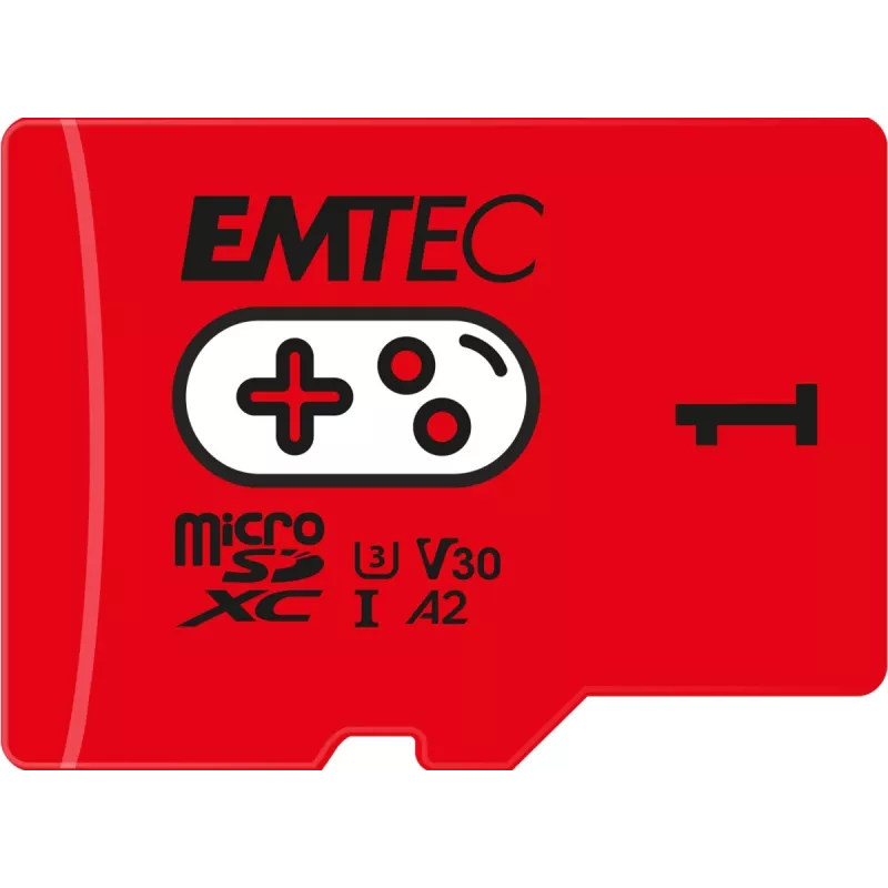 „Emtec“ 1TB UHS-I U3 V30 A2 „Gaming Rouge“ microSDXC atminties kortelė (ECMSDM1TXCU3G)