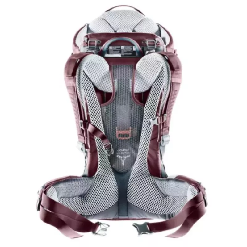 Deuter Kid Comfort kūdikio nešimo kuprinė Poliamidas Raudona