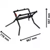 Transportinis ir darbo stalas Bosch GTA 571 Professional pjūklams GTS 70-216 ir GTS 18V-70 (juodas)