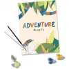 Piešimo rinkinys pagal skaičius Ravensburger CreArt „Hello New Adventure“ 23904