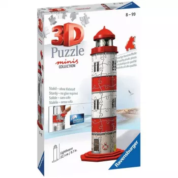 Puzzle 54 elementų 3D Mini Švyturys
