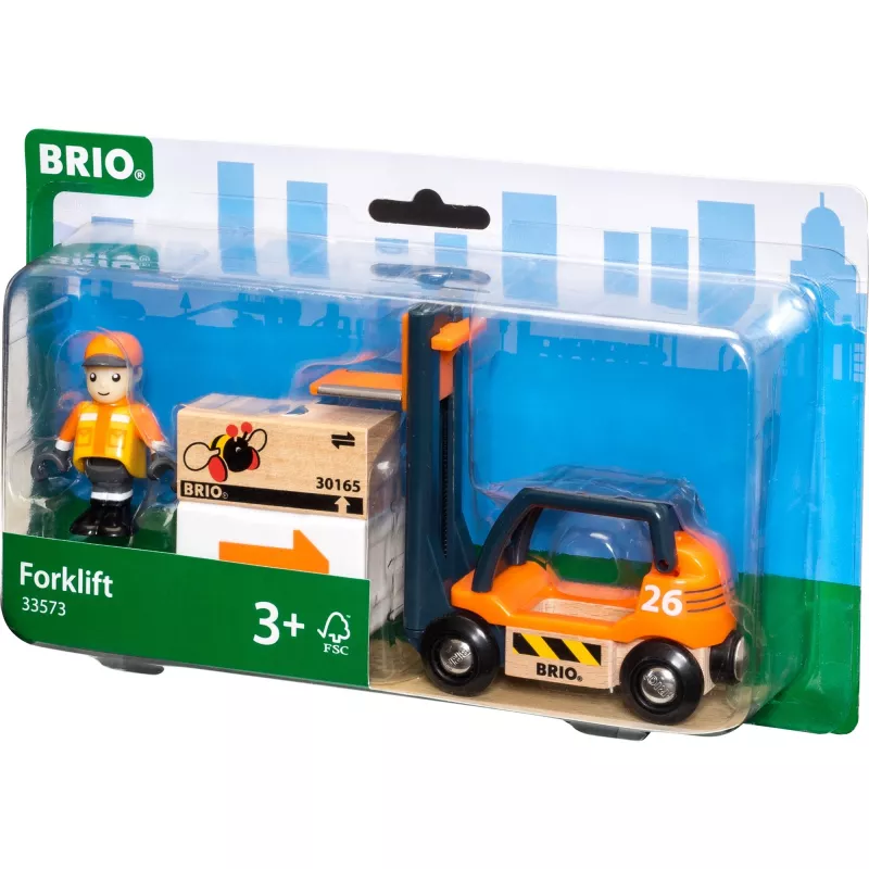 Žaidimo transporto priemonė ir bėgių priedas Ravensburger BRIO 33573 – 4 dalių įvairiaspalvis rinkinys, rekomenduojamas nuo 0,3 metų