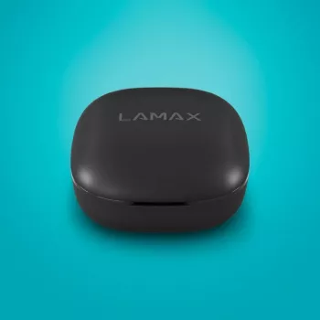 Ausinės Lamax Clips1 ANC, juodos, belaidės, į ausį