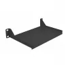 Rack lentyna DeLOCK 10 inch 1U juodo plieno 25,4 cm