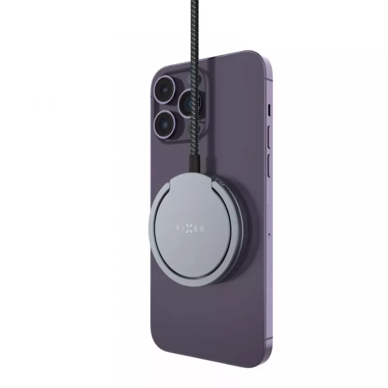 Belaidis įkroviklis FIXED MagPad Pro 15W – magnetinis Qi pagalvėlė greitajam įkrovimui