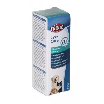 Akių ploviklis Trixie 50 ml katėms ir šunims – fiziologinis tirpalas