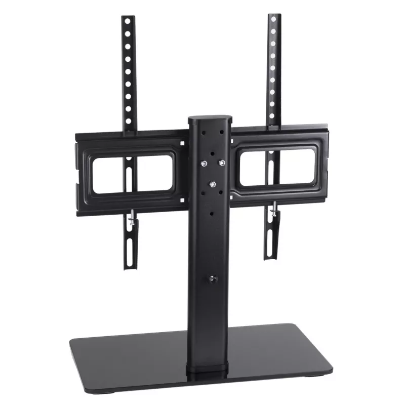 TV stovas MACLEAN MC-450, 32–65 colių, 40 kg, VESA iki 400×400, stalviršinis