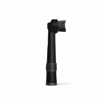 happybrush ECO R2 pakaitiniai šepetėlių antgaliai, juodi, 3 vnt.