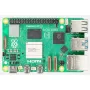 Plokštė Raspberry Pi 5B, Arm Cortex-A76, 2.4 GHz, 8 GB LPDDR4x
