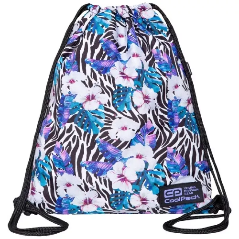 Batonų krepšys CoolPack Solo Flower Zebra