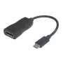 Garbot USB-C (vyriškas) į DisplayPort (moteriškas) laidas 15 cm USB 3.1 juodas