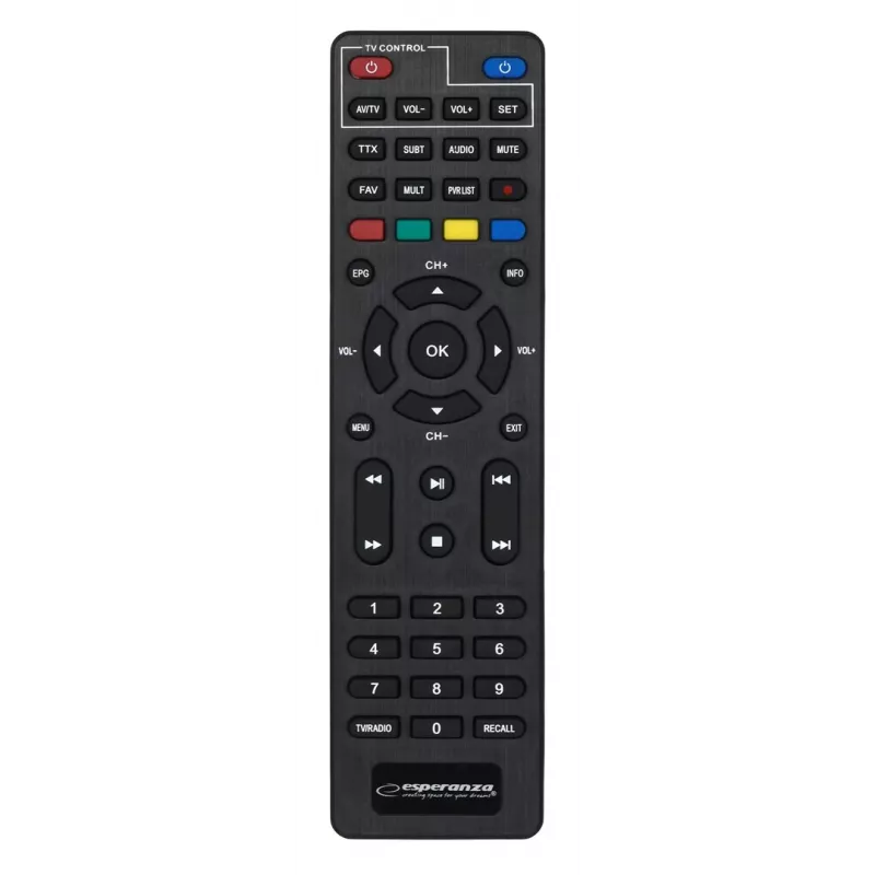 Dekoderis TV DVB-T2 HEVC H.265 HDMI Esperanza EV106P