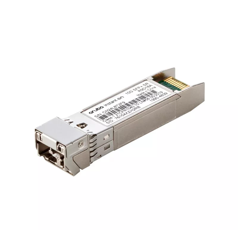 HPE Networking Instant On 10G SFP+ LC SR siųstuvas-imtuvas, jungtims iki 300 metrų (R9D18A)