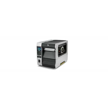 Pramoninis etikečių spausdintuvas Zebra ZT620 – terminis perkėlimas, 300×300 DPI, 168 mm spausdinimo plotis, LCD, Ethernet, Bluetooth, pilka/juoda