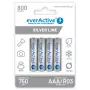 Įkraunamos AAA NiMH baterijos everActive EVHRL03-800 – 1,2 V, 4 vnt., cilindrinės 44,5×10,5 mm