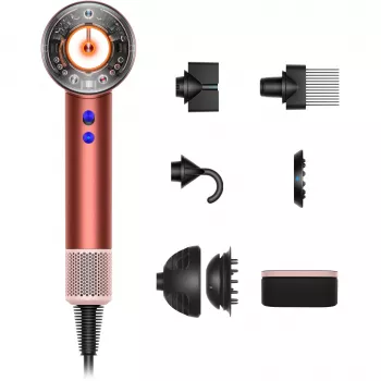 Dyson Supersonic plaukų džiovintuvas Nural Strawberry Brown, 1600W, 3 greičiai