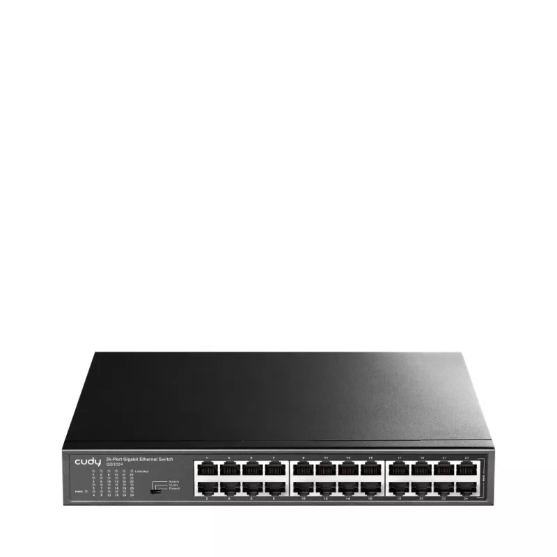 Cudy GS1024 tinklo jungiklis Gigabit Ethernet (10/100/1000) Juodas