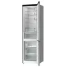 Šaldytuvas su šaldikliu Gorenje NRB620E61X4WFE, laisvai pastatomas, nerūdijantis plienas, bendras tūris 413 L, šaldiklis apačioje 130 L, NoFrost, LED ekranas
