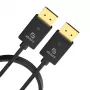 Akasa PROSLIM 8K DisplayPort kabelis 8K@60Hz - 2 m (AK-CBDP26-20BK)