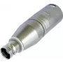 Neutrik XLR-Adapter XLR-Kištukas – BNC-Lizdas NA2MBNC 1 vnt.