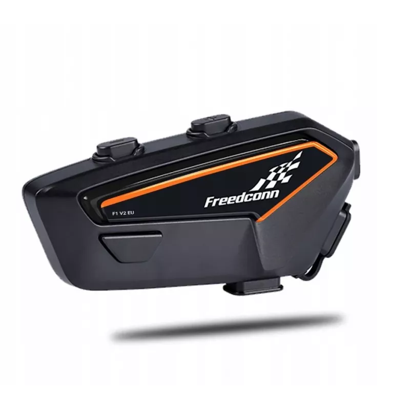 Ausinės FreedConn F1 V2 EU – Bluetooth 5.2, IP65, 1100 mAh baterija, iki 48 h pokalbio laiko, FM radijas, mikrofonas, segtukas