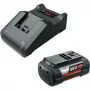 Akumuliatoriaus starterinis rinkinys Bosch GBA 36V 6.0Ah su AL 36V-20 įkrovikliu, juoda