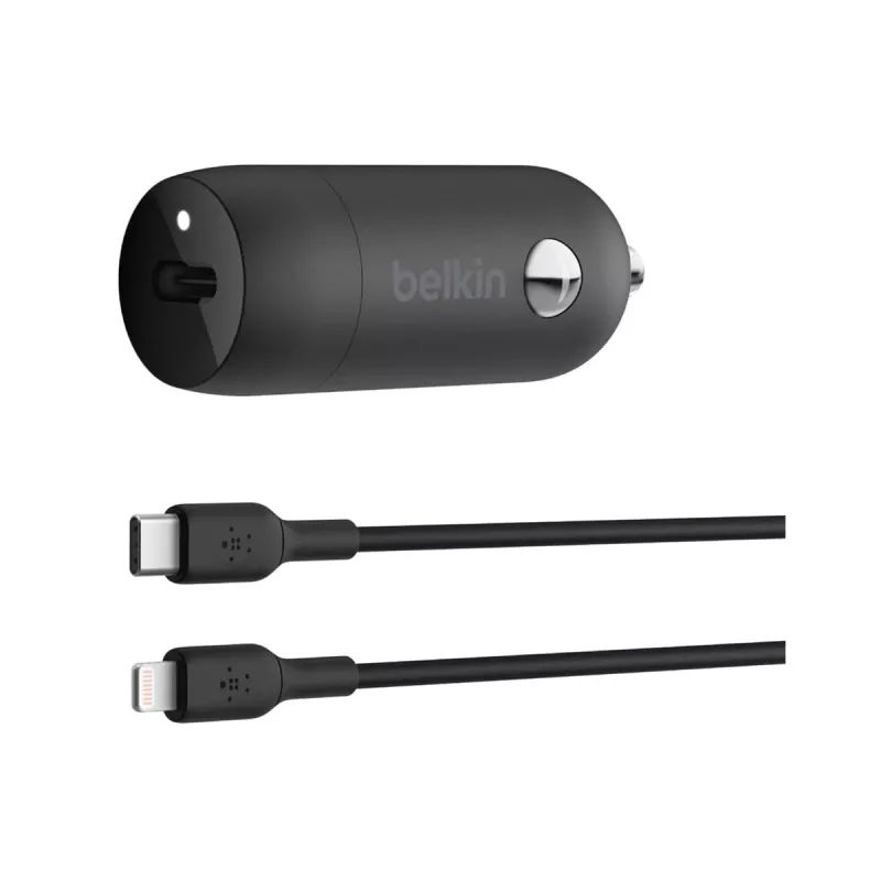 Belkin BoostCharge Universal automobilinis cigarečių degiklio įkroviklis, juodas