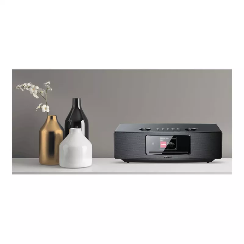 JVC Kenwood Electronics CR-ST700SCD-B – Internetinis radijo imtuvas, DAB+, FM, 43 W