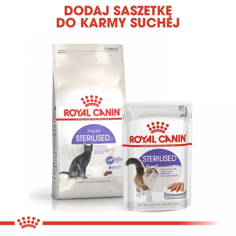 ROYAL CANIN Sterilised 37 sausas kačių ėdalas - 10 kg