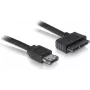 SATA kabelis DeLOCK eSATAp Slimline SATA 13 kontaktų 0,5 m