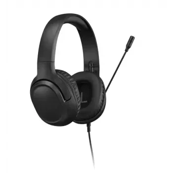 Ausinės Lenovo H110 žaidimams, laidinės, binauralinės, 3,5 mm, 1,8 m laidas, 50–20 000 Hz, 110 dB, 32 Ω, juodos
