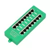 Extralink Gigabit PoE injektorius 8 prievadų aktyvus, 8 prievadai Gigabit 802.3at/af, A režimas